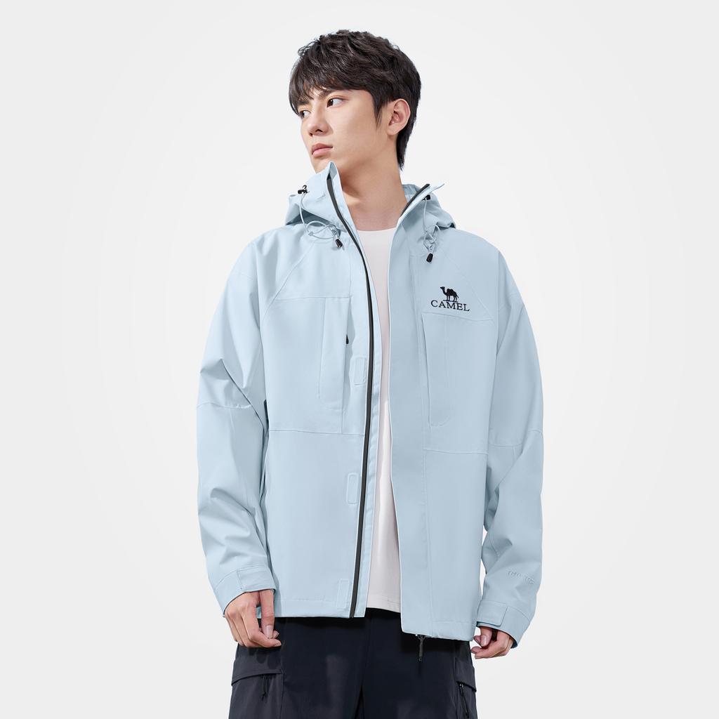 Camel Capsule Breathable UV Resistance Cooling Water Repellent Windproof Windbreaker Jacket Unisex A34BATR101