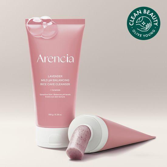 arencia Glutinous Rice Cake Soap Cleanser 3 Types (green Tea/rice/lavender)