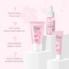 LAIKOU Sakura Skin Care 3 pièces/ensemble sérum éclaircissant pour le visage éclaircit les imperfections crème hydratante