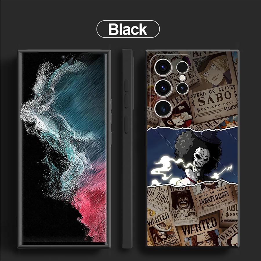 Phone Case for Samsung Galaxy S24 S21 S21+ S25 Ultra S20 FE S23 FE S22 Plus S24Ultra Soft Cover One Piece Poster BROOK