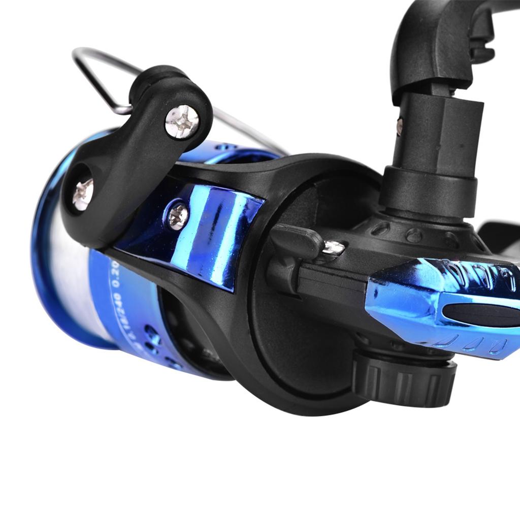 Freshwater Plastic Plating Lightweight Spinning Fishing Reel Tackle Accessory(Blue)