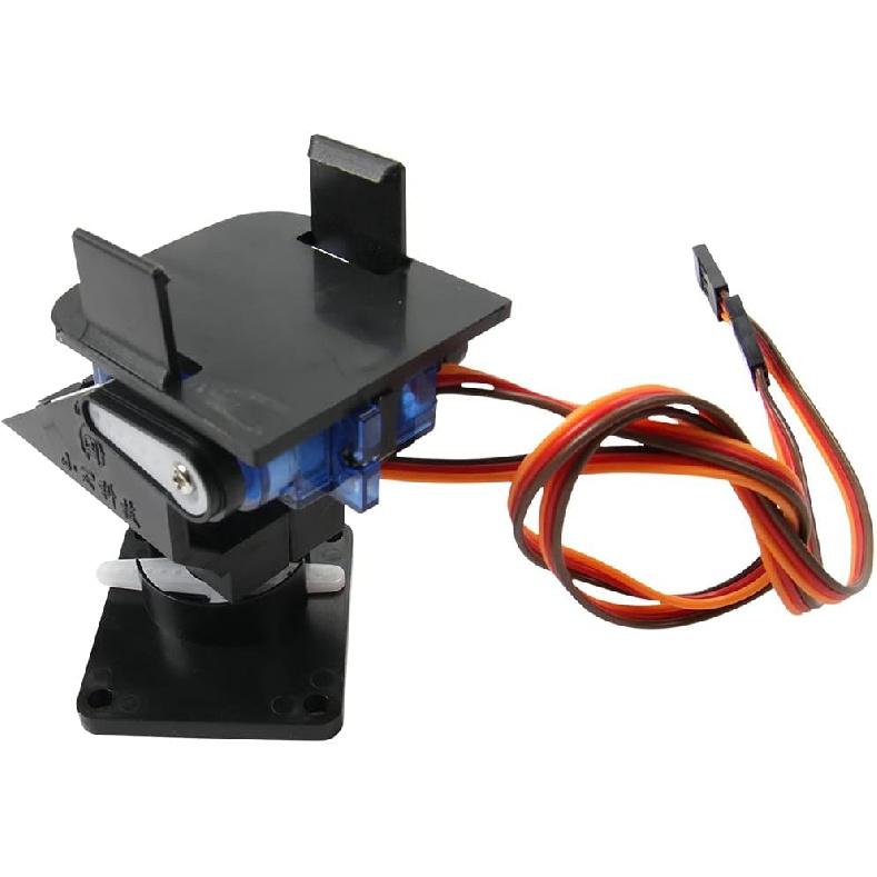 Mini Pan/Tilt Camera Platform Anti-Vibration Camera Mount w/ 2 Servos Aircraft FPV