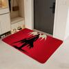 game D-Devil May Cry Floor Mat Flannel Door Mat Non-Slip Absorbent Washable Indoor Home Rug