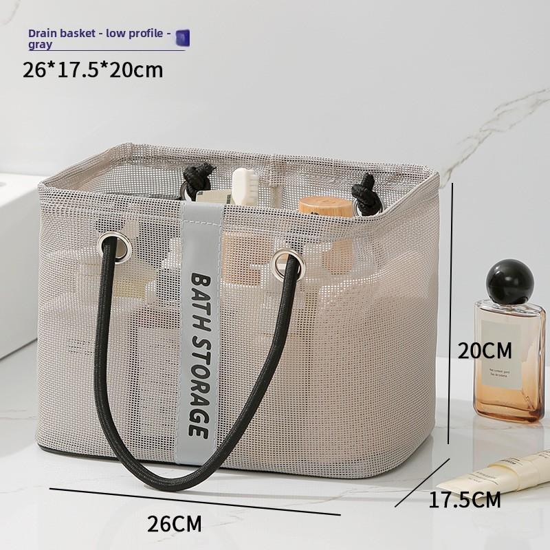 Travel Storage Organizer With Mesh Drainage For Cosmetics And Toiletries