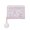 PU Leather Money Coin Purse Simple 2 Folds Credit Card Holoder Cute Card Wallets for Girls Students Gift