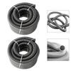 3 Meter Vacuum Hose Extra Long Pipe Tube Hard-to-Reach Areas Convenient Length Adjustment Enhanced Suction Power