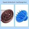 Weiyang Silicone Scalp Massaging Shampoo Brush for Home Use