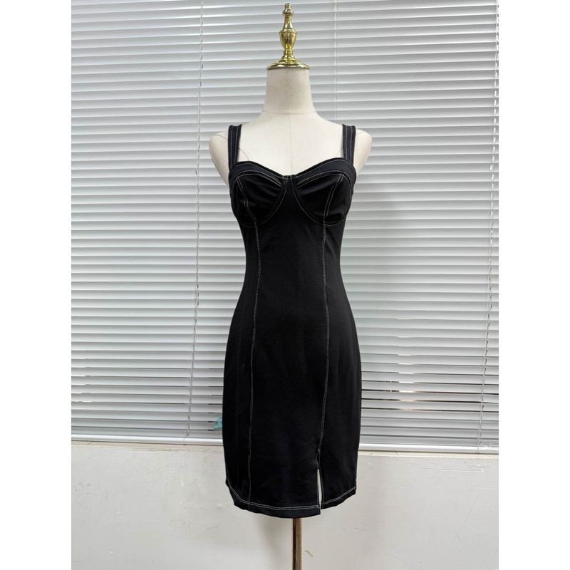 Special Offer Big Sale ASTR Sling Silm Sexy Dress Thread Material Silm Sling Dress