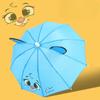 Niedlicher Cartoon-Kinder-Regenschirm, Animation, kreativer langstieliger 3D-Ohrmodellierungs-Kinder-Regenschirm für Jungen und Mädchen