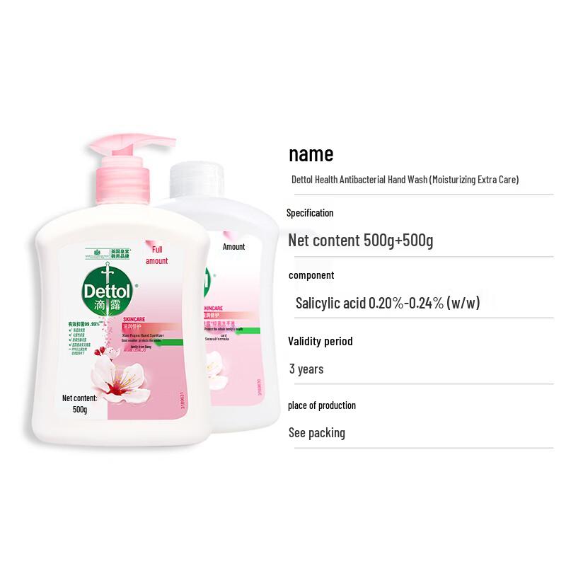 Dettol Antibacterial Moisturizing Hand Wash
