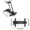 Foldable Bicycles Stand Road Bike Storage Parking Rack Folding Indoor Parking Wheel Holder for 24”-29” Bicycles