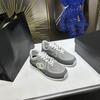 Scarpe donna nuove platform rialzate in pelle scarpe bianche in pelle e mesh scarpe sportive versatili donna