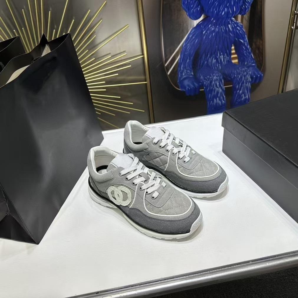 Scarpe donna nuove platform rialzate in pelle scarpe bianche in pelle e mesh scarpe sportive versatili donna