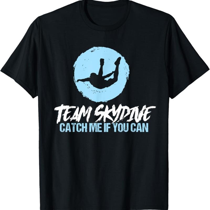 Team Skydive Catch Me If You Can T-shirt L