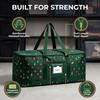 Oxford Cloth Christmas Organizer Bag Large Capacity Christmas Ornament Storage Bag  Ornaments