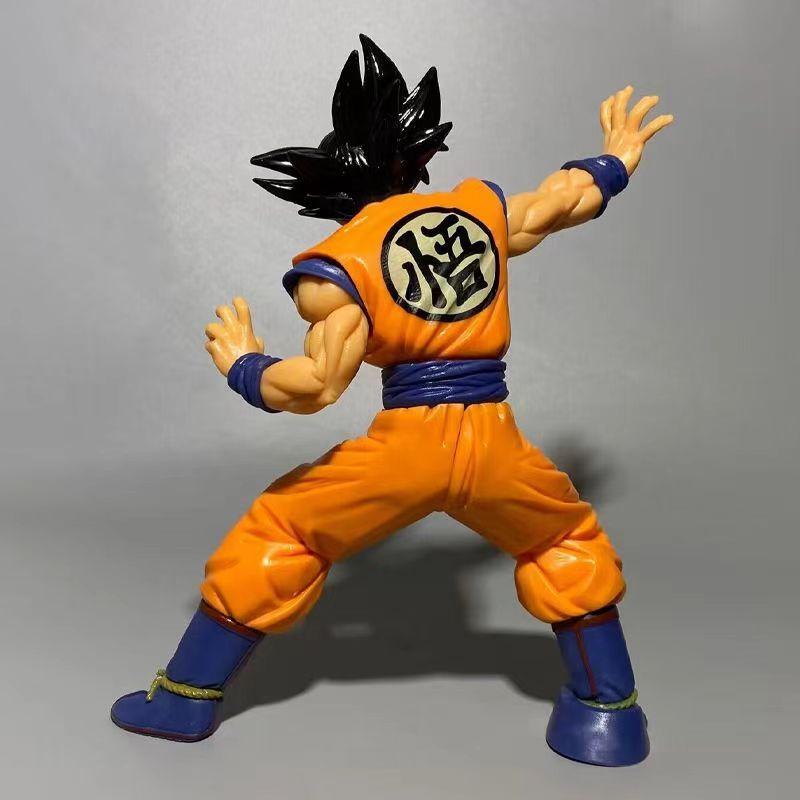 20cm Anime Dragon Ball Z Super Saiyan GK Goku Figurine Action Figure Model Statue PVC Ornaments Collection Toys Gift