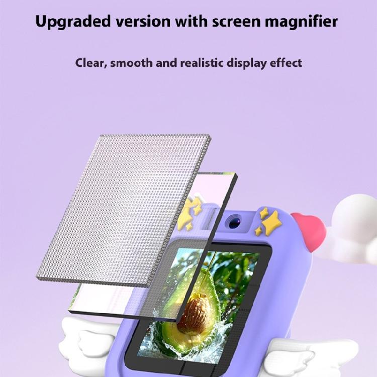 Childrens Handheld Microscope With Screen 180° Photo Video Capture LED Light Portable Science Kit For Outdoor Classroom Experiments
