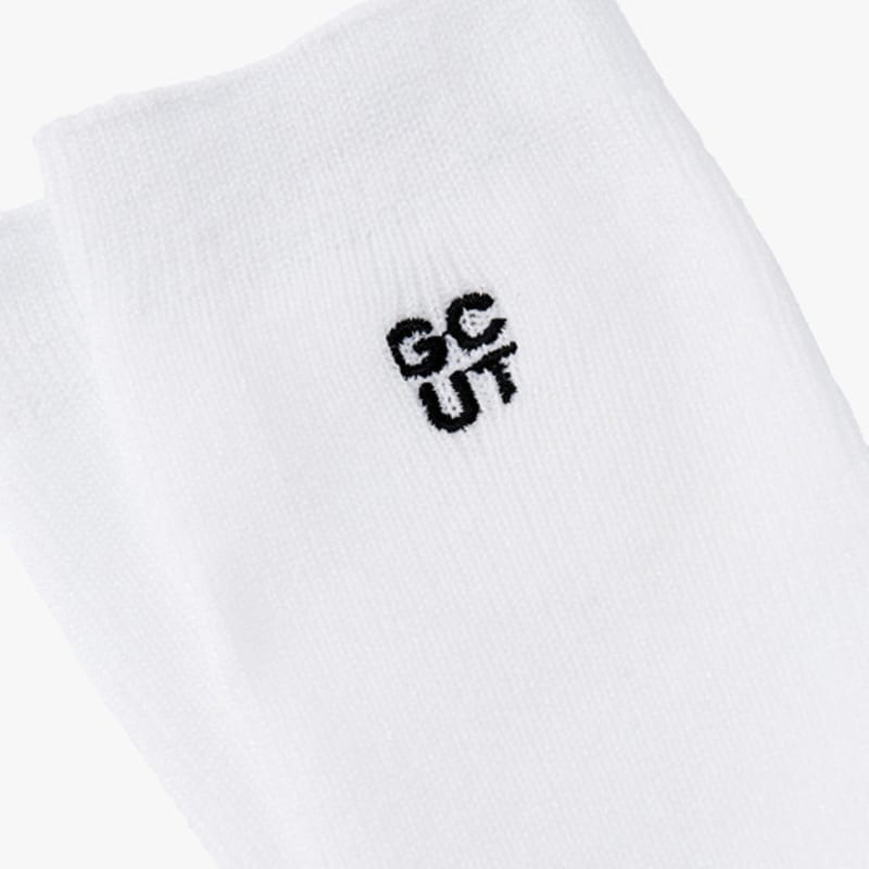 GCUT Mini Logo Metallic Socks_Ivory 7215284402
