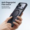 KEYSION 360 Hidden Metal Stand Magnetic Case for Magsafe for iPhone 17 Pro Max Air Transparent Matte Shockproof Phone Back Cover