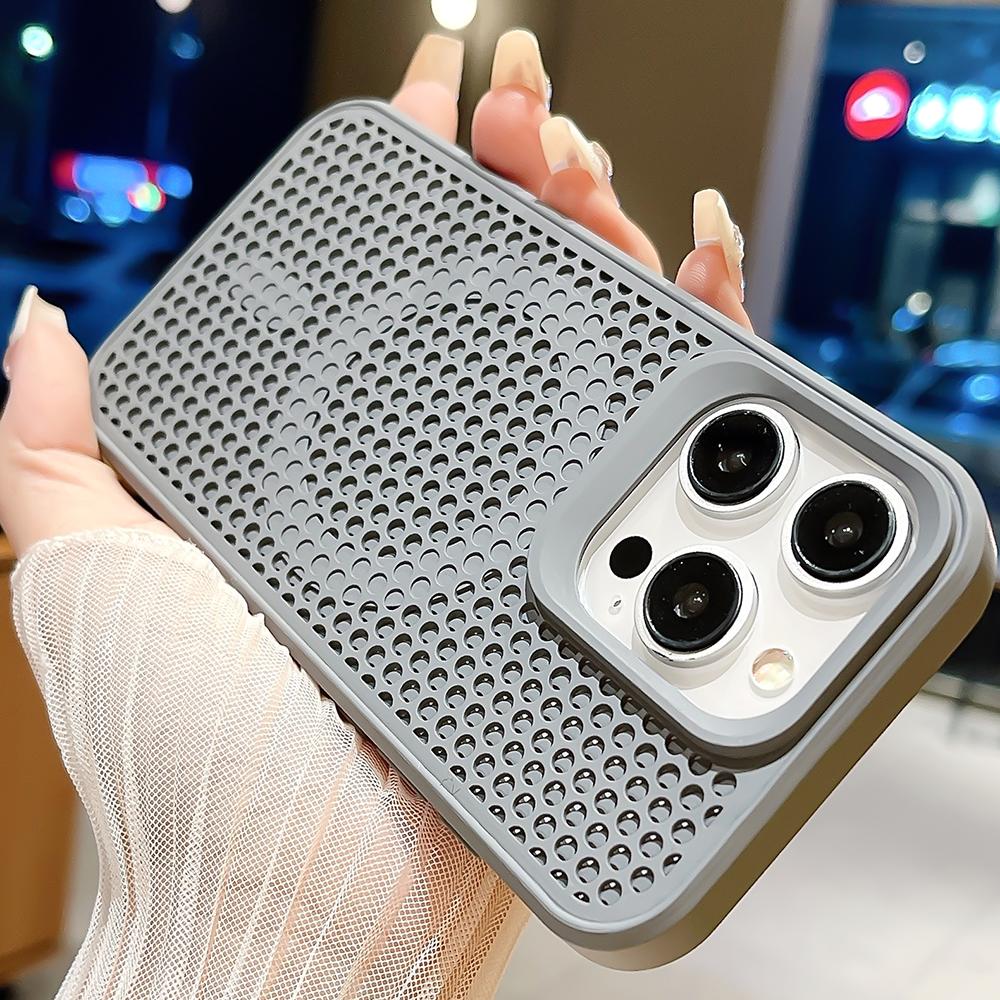 For Magsafe Wireless Charging Phone Case For iPhone 16 14 13 12 11 15 Pro Max 16 Plus Heat Dissipation Breathable Magnetic Cover