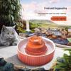 Ciotola Dispenser d'Acqua in Ceramica per Gatto e Cane con Fontana a Circolazione Automatica