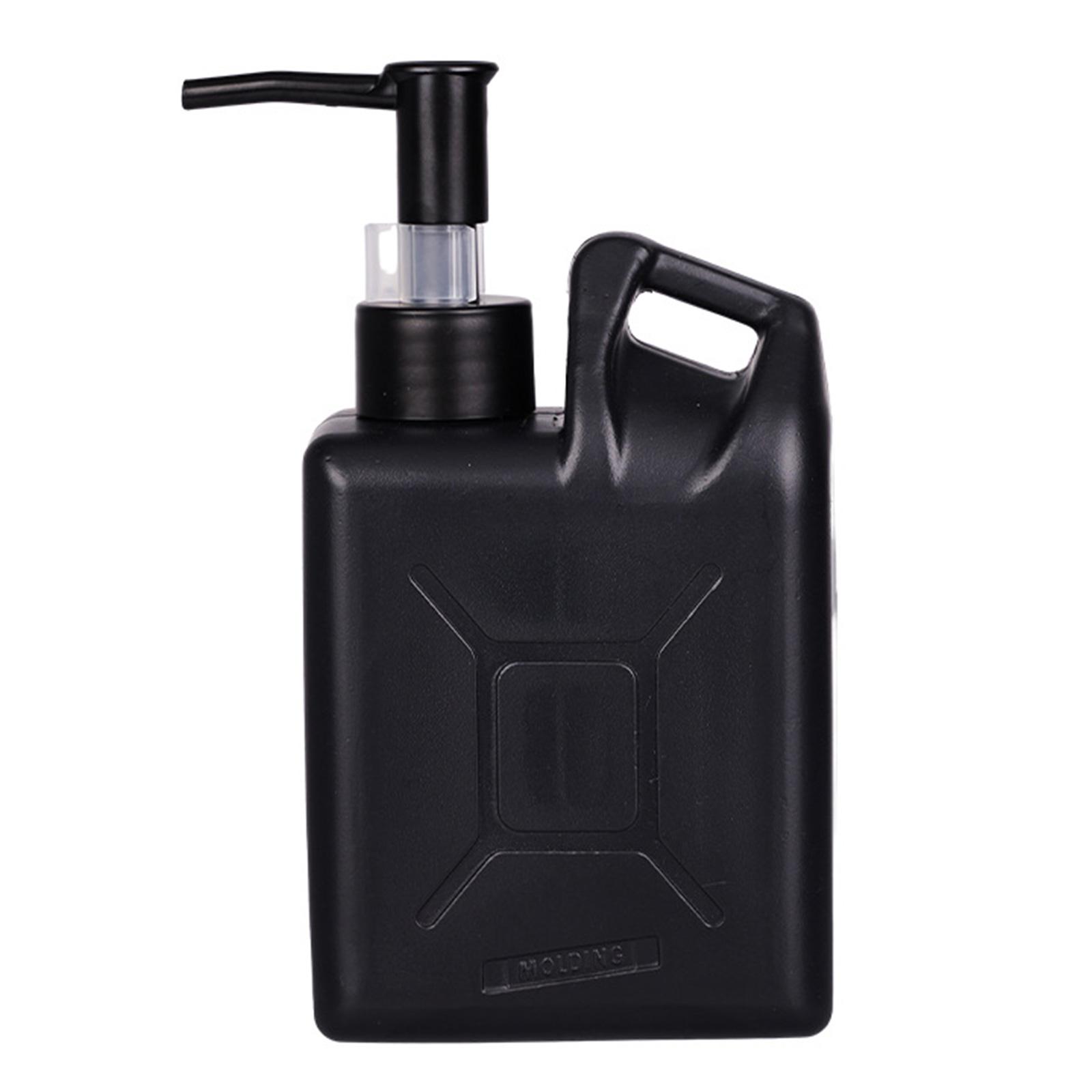Outdoor Tactic Refill Bottles Reusable Camp Hand Sanitizer Bottles Multifuntional Dispensing Container for Family Outings чёрный
