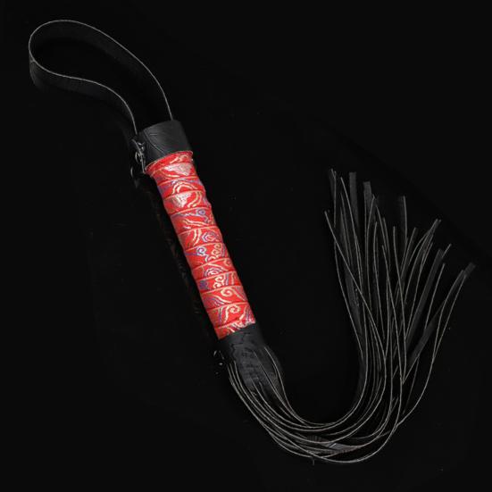 Faux Leather Pimp Whip Racing Riding Crop Party Flogger Soft Spanking Tool Discreet Adult Toy for Couples' Roleplay Exploration