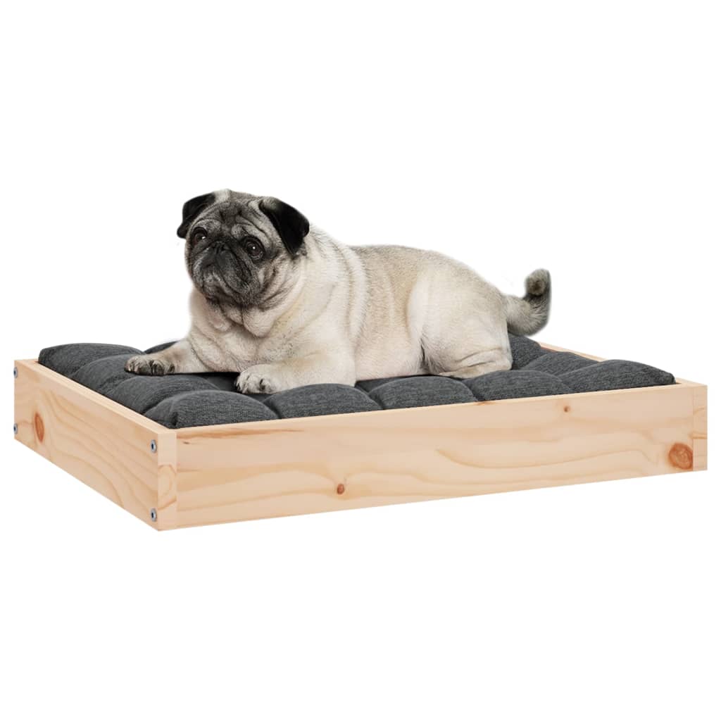 Hundebett 61,5 x 49 x 9 cm Massivholz Kiefer