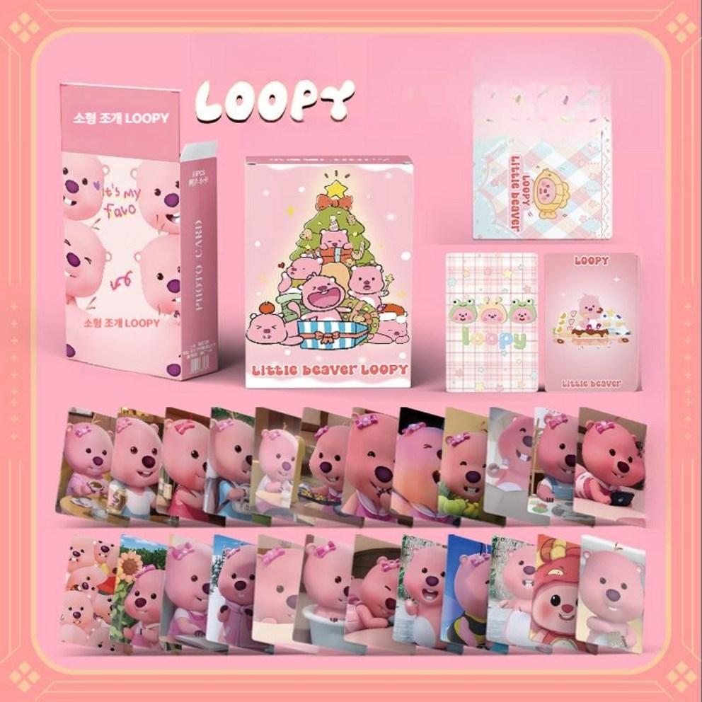 Luffy Photocard Poca 1+1 Pororo Goods Total 55 Pieces Sanrio Animation Gift for My Nephew