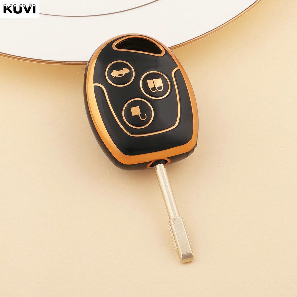 

New Tpu Remote Key Cover For Ford Fiesta Mk7 Mk5 Mk6 Mondeo Focus 2 Mk2 Transit Ka Fusion C-Max S-Max Accessories Car Key Case
