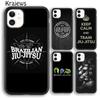 Krajews BJJ Brazilian Jiu Jitsu Art Phone Case Cover For iPhone 17 Air 16 15 14 Plus 11 12 13 Pro Max Coque Fundas