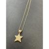 Used [441301065805] Justin Davis Pave Zirconia Star Necklace Top 925
