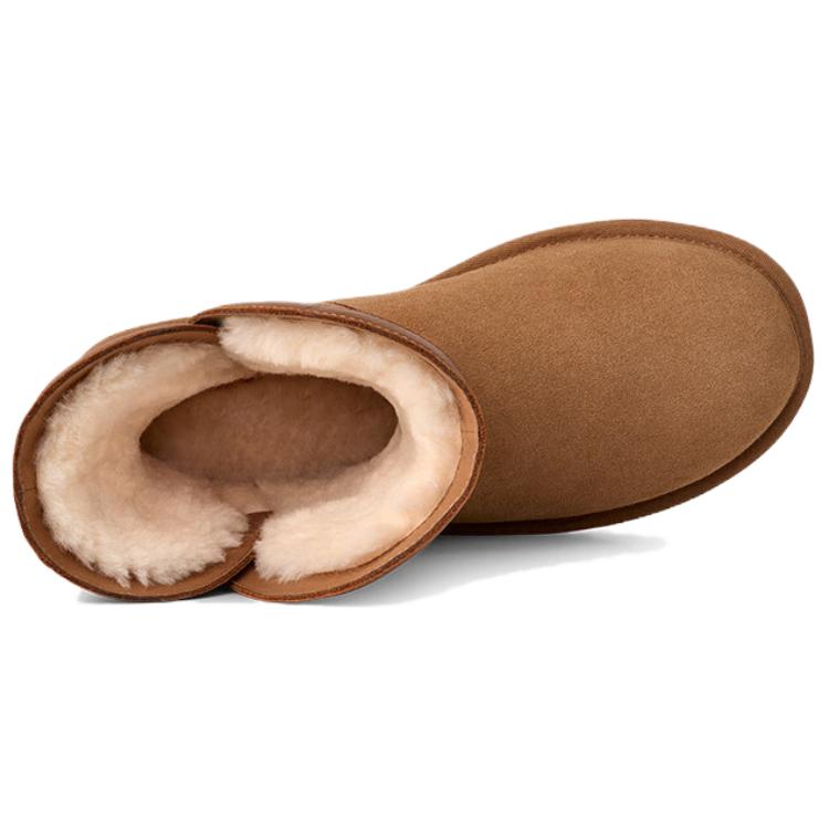 UGG Classic Novelty Retro Fashion Snow Boots Women boots Chestnut 1174515-CHE