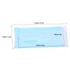 200PCs Self Sealing Bag Dental Supplies PVC Pouch Transparent Film Blue for Sterilisatio(135 X 310mm )