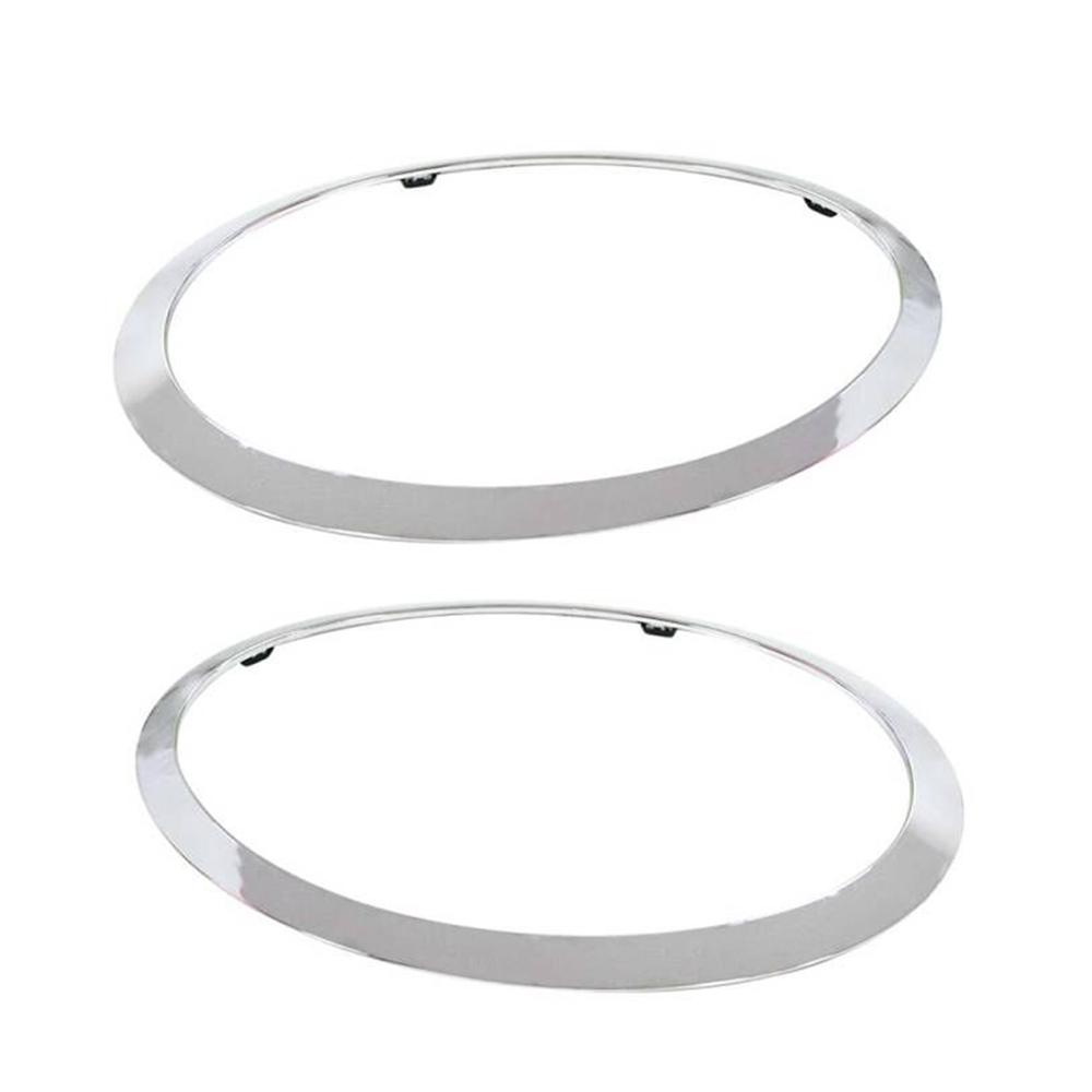 2 Stück Frontscheinwerferrahmen Scheinwerfer-Zierring für Mini Cooper F55 F56 F57 51137300631 51137300632 51712355791 51712355798