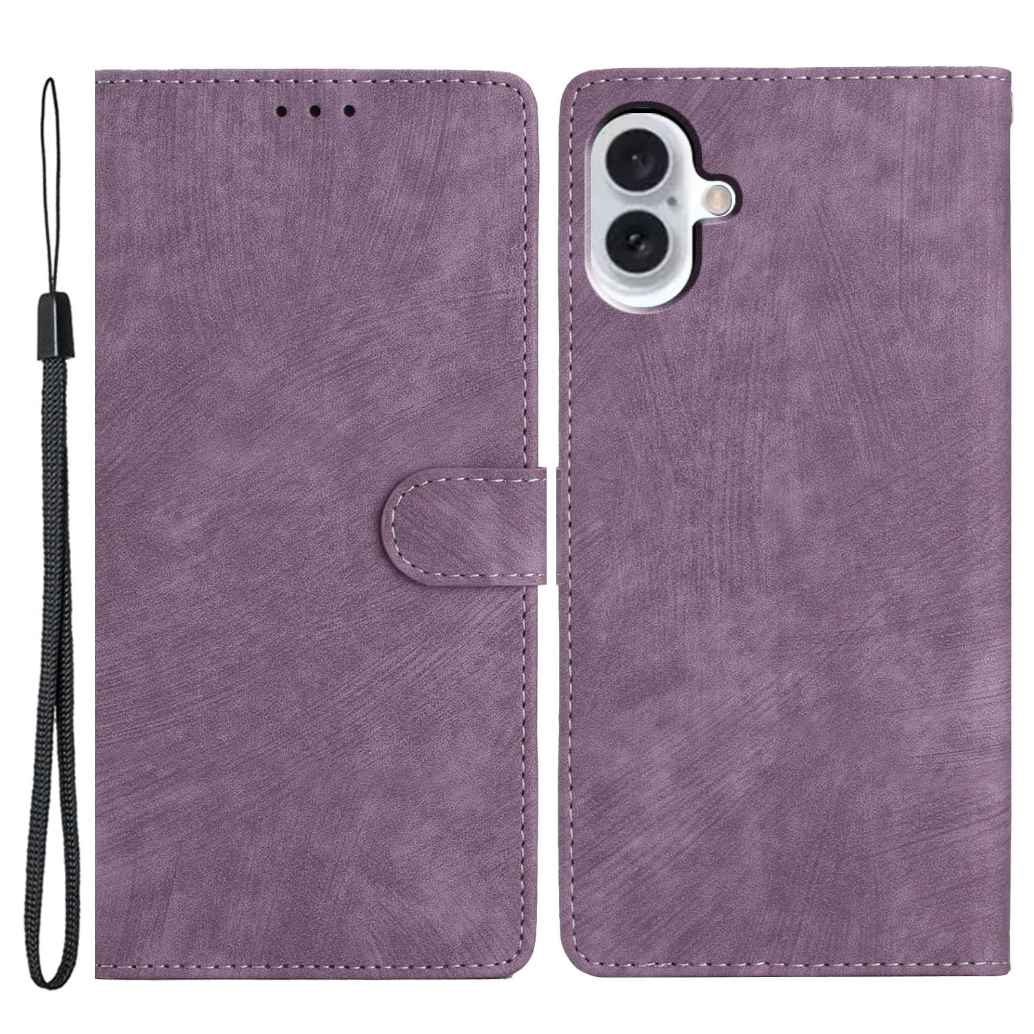 

For iPhone 16 Case Card Holder Shockproof PU Leather Phone Cover
