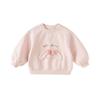 DAVE & BELLA Girls' Knit Pullover Sweatshirt
