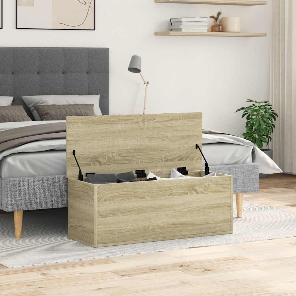 Sonoma Eichenschrank, Eck-Speicherbox, Schlafzimmer Kleiderbox, 90x35x35 cm