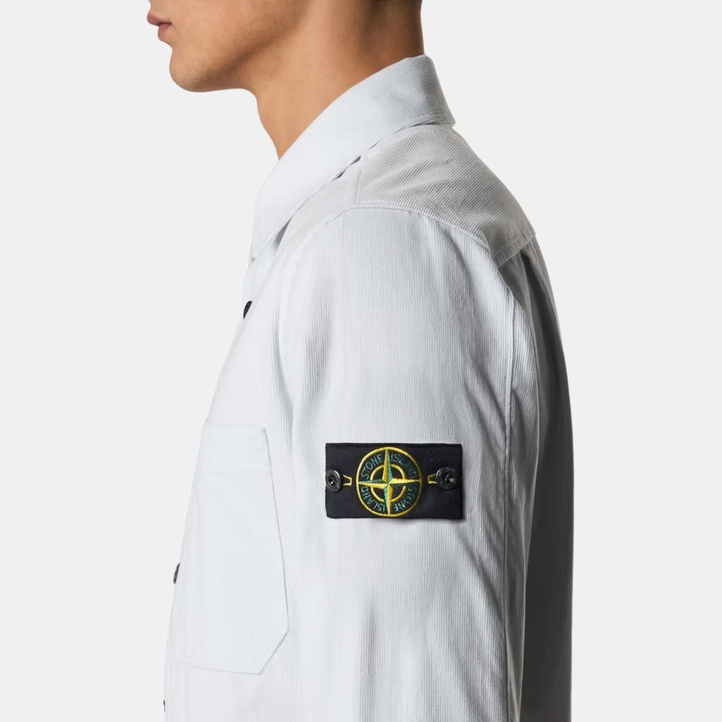 STONE ISLAND Ss25 Chest Pocket Design Casual Long Sleeve Shirt Men Shirts K1S151200113-V0041
