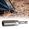 Universals Ice Anchors Tool Camping Tent Threaded Peg Portable Ice Shelter Stake Nails Practical Ice Anchors Tool Drill