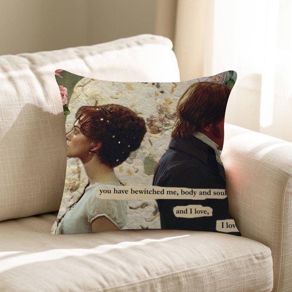 Art PPride And PPrejudices Pillow Anime Pillow Sofa Bed Head Pillow Cover Cushion Cover Fashion