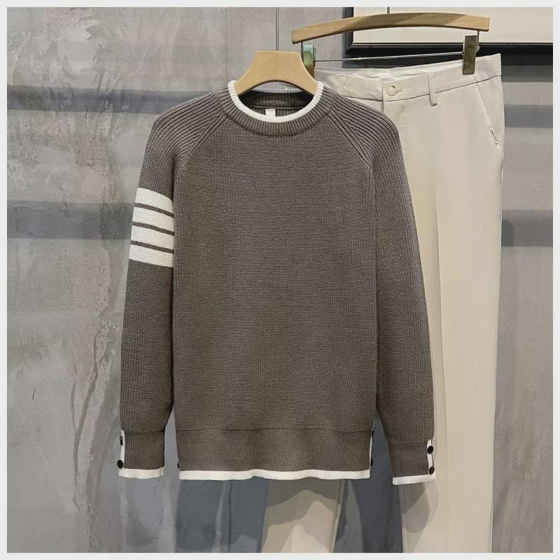 Men's Trendy Winter Sweater: Versatile, Slim Fit, Cool & Handsome Design for Teenagers