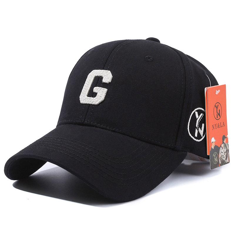 Sunshade sunscreen fashionable versatile men's and women's big head circumference hard top baseball cap cap