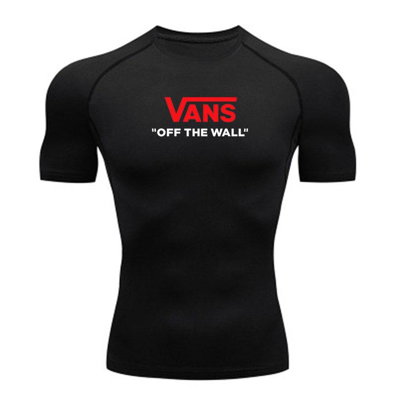 Men's Quick Dry Compression Workout T Shirt Breathable Elast