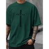 Unisexs Paris Cross Graphic Print Tshirt Oversized 100 Polyester Minimalist Streetwear Short Sleeve Tops Sxxl