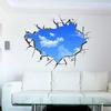 Hotel Ceiling Bedroom Living Room Blue Sky White Clouds 3D Wall Stickers ARI