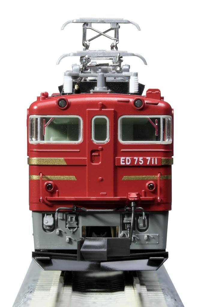 KATO N Gauge ED75 700 Early Type Orient Saloon Color Railway Model Electric Locomotive 3075-6