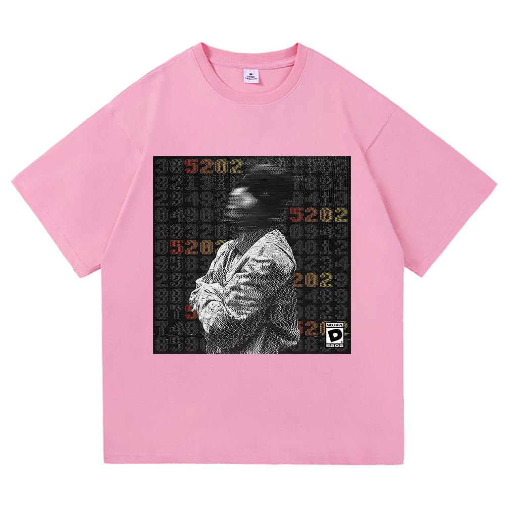 Duki 5202 MIXTAPE T Shirt 2025 New Album Retro Fashion Men/women Clothing Vintage Harajuku High Quality Clothes Cotton Tshirts