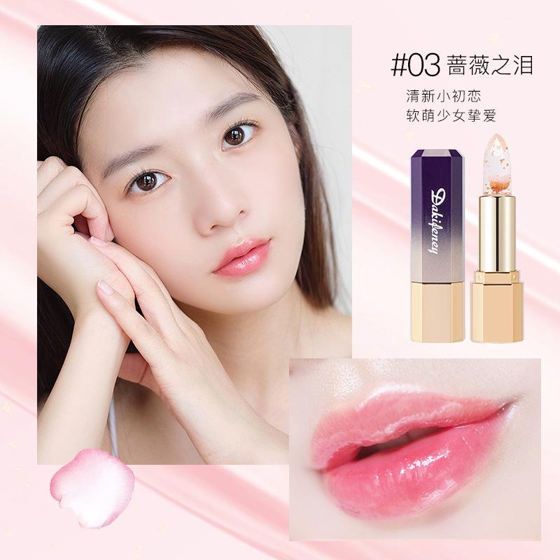 Petal Color Changing Lipstick for Women Daily Lip Makeup and Routine