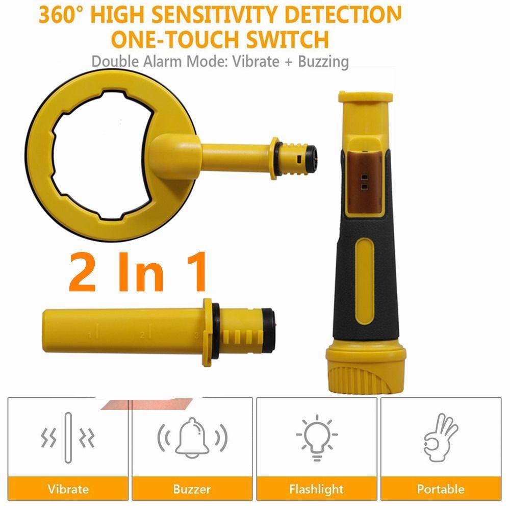 Fully Waterproof Underwater Metal Detector with Led Light Underwater Pinpointer  Keys Coin